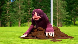 Moose Versus the Mole
