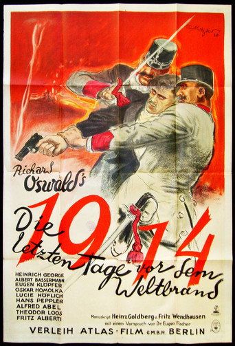 1914: The Last Days Before the War